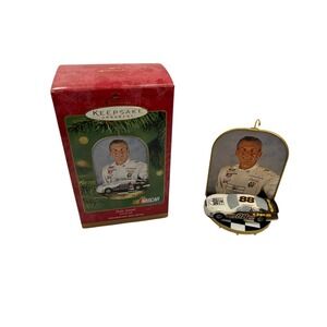 Hallmark Keepsake 2001 NASCAR Dale Jarrett #88 UPS Ford Taurus Ornament Box
